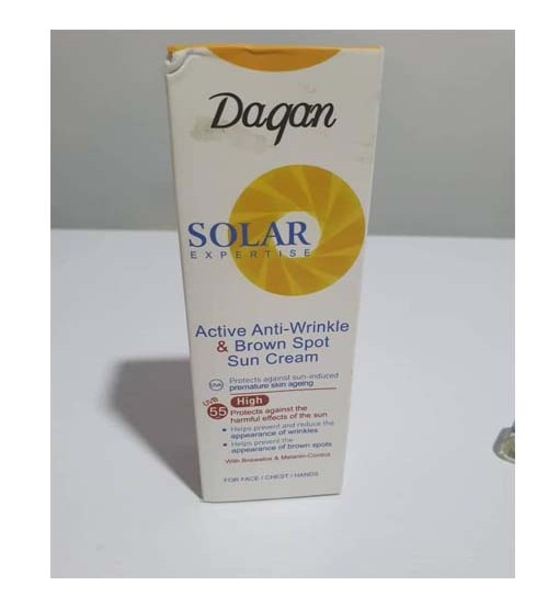 Daqan Active Anti-Wrinkle & Brown Spot Sun Cream SPF90 60g